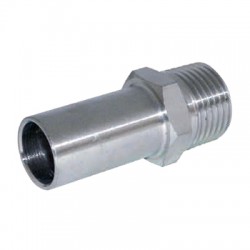 ADAPTADOR MACHO ACCESORIO PRENSAR INOX 316 (18 x 3/4")