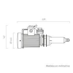 PICO 12V CONTADOR K24+PISTOLA AUTOMATICA+4M TUBO PIUSI F00202070