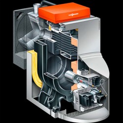 CALDERA VITORONDENS 200-T BR2A 35.4 kW VITOTRONIC 100 PARALELO ESTANCO