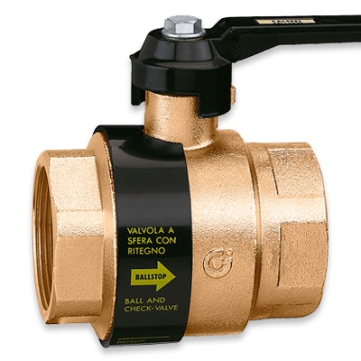 VÁLVULA BALLSTOP PALANCA CALEFFI 2" 327900