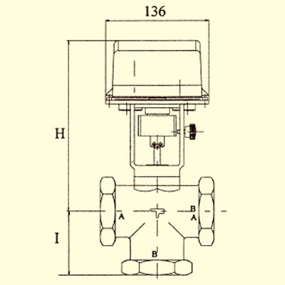 VÁLVULA DE ASIENTO 2 VÍAS MK2 1¼" H−H