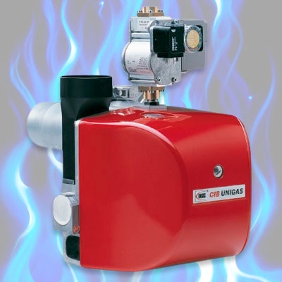 QUEMADOR GAS UNIGAS NG90 1 LLAMA 1/2" M.TN.L.ES.A.0.15 40−85 KW TOBERA LARGA