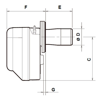 QUEMADOR GASOIL SERIE CRONO 10−L − BAXI