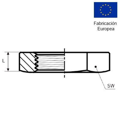 CONTRATUERCA 3"  INOXIDABLE 316 INOXPRES