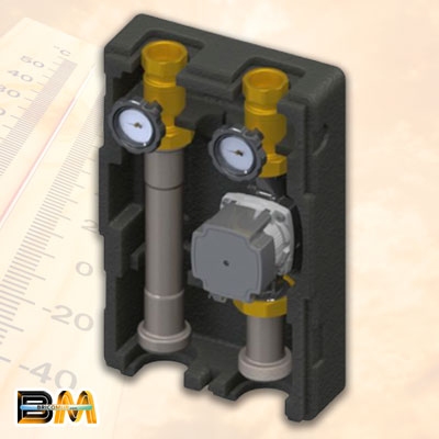 GRUPO IMPULSIÓN DIRECTA KS-125 DN32 GRUNDFOS HYBRID 32−70