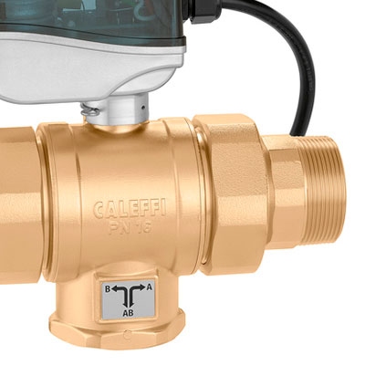 VÁLVULA MOTORIZADA 3 VÍAS 1 1/4" T MEZCLADORA  230V 638173 CALEFFI