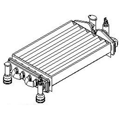 INTERCAMBIADOR CALDERA VICTORIA 24  BAXI 125036000