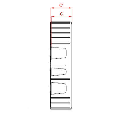 CAJA COLECTOR TUTTO 400x250x80 − 7425