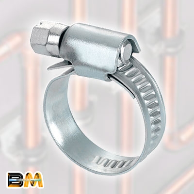 ABRAZADERA TORNILLO SIN FIN 25-40 INOXIDABLE AISI 304