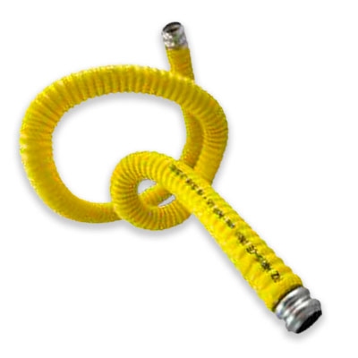 TUBO CATS ACERO INOXIDABLE CORRUGADO WR16-CE ROSCA DN12 GAS 20 METROS