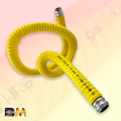 TUBO CATS ACERO INOXIDABLE CORRUGADO WR16-CE ROSCA DN16 GAS 10 METROS