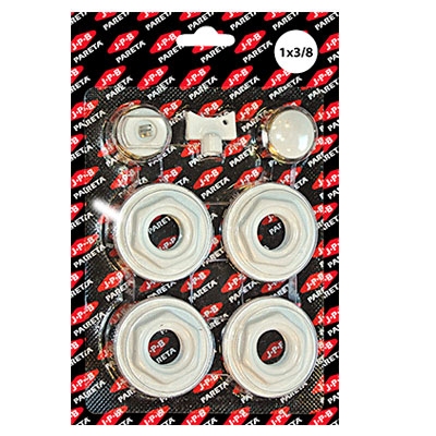 KIT UNIVERSAL TAPONES RADIADOR 1x1/2 BLANCOS