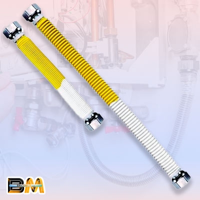 LATIGUILLO CONEXIÓN PARA GAS EXTENSIBLE H1/2−H1/2 L 75−127 CM