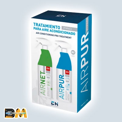 KIT AIRNET & AIRPUR PRO 2X750 ML ELIMINA OLORES Y DESINFECTANTE